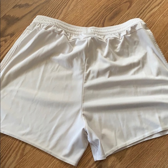 White Adidas soccer shorts size small - Picture 3 of 3